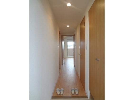 Entrance. With cupboard