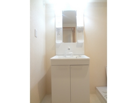 Washroom. Independent washroom, Shampoo dresser, There Indoor Laundry Area