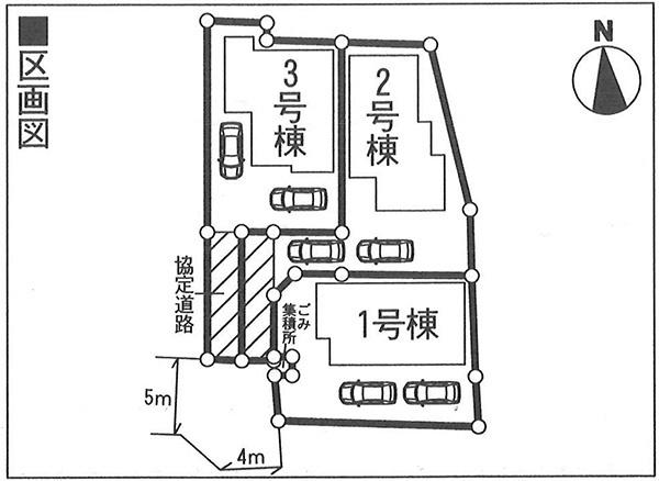 The entire compartment Figure. Spacious parking space two Allowed
