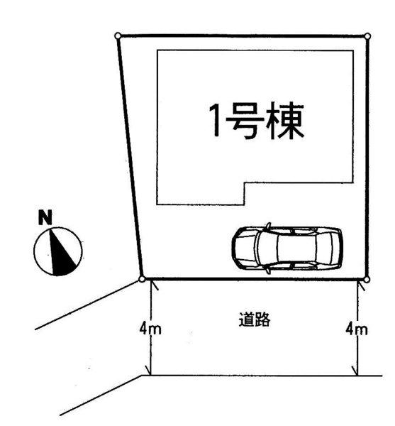 Compartment figure. 25,800,000 yen, 4LDK + S (storeroom), Land area 99.43 sq m , Building area 93.55 sq m