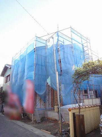 Local appearance photo. 2014 in late January will be completed! Saitama high-speed rail "Angyo Totsuka" station walk 19 minutes! Shaping land! Car space two Allowed! Please feel free to contact us please site (December 2013) Shooting