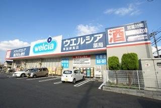 Drug store. Uerushia 620m until the pharmacy Soka Yanagijima shop