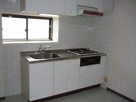 Kitchen. The photograph is a corner room. Other than the corner does not attach window