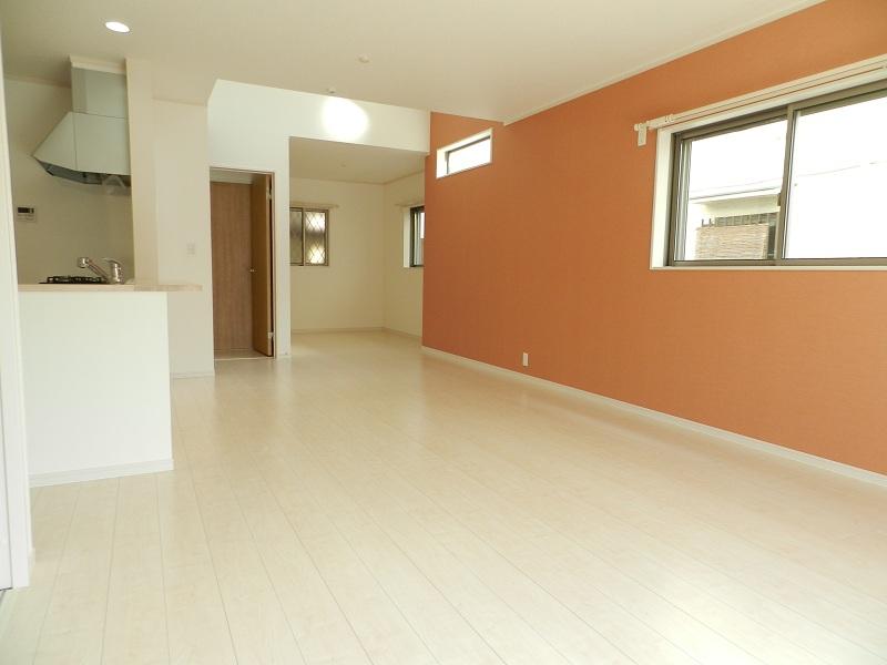 Building plan example (introspection photo). Living example of construction