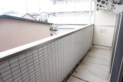 View. Spacious balcony