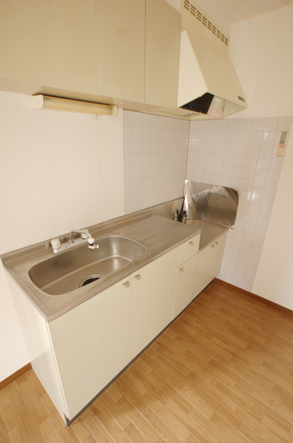 Kitchen. Storage lot, Easy-to-use kitchen gas stove correspondence ☆