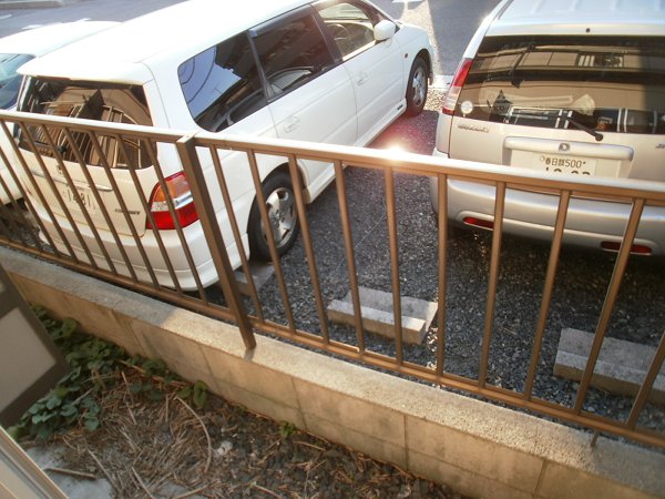 Balcony. 2 in a little high Kaifu