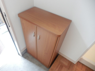 Entrance. Yes shoe box