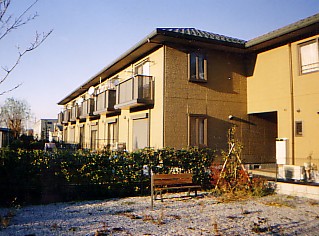 Building appearance. Dokkuran with terrace house