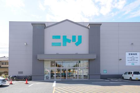 Home center. 1913m to Nitori Soka shop