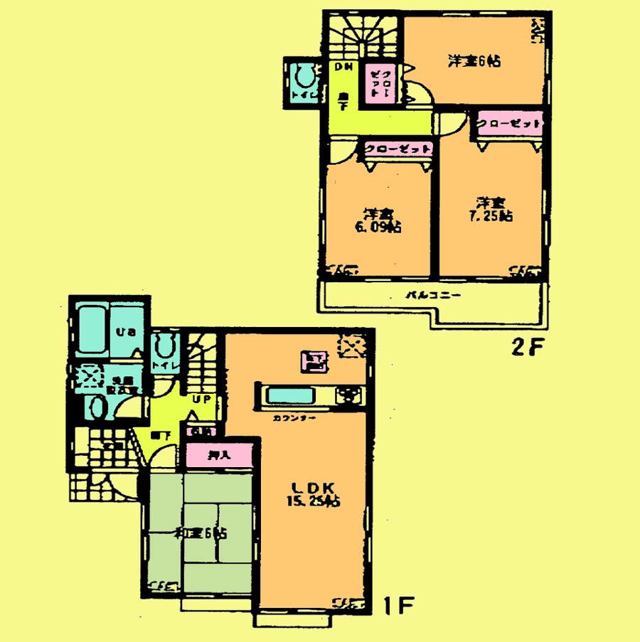 Floor plan. 27,800,000 yen, 4LDK, Land area 138.71 sq m , Building area 96.05 sq m located view in addition to this, It will be provided by the hope of design books, such as layout.