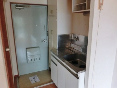 Kitchen. There is a mini kitchen.