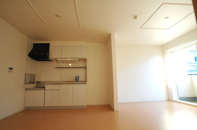 Living and room. Plug plenty of bright light from the balcony