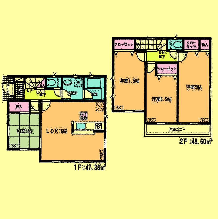 Floor plan. 26,800,000 yen, 4LDK, Land area 120.05 sq m , Building area 95.98 sq m located view in addition to this, It will be provided by the hope of design books, such as layout.