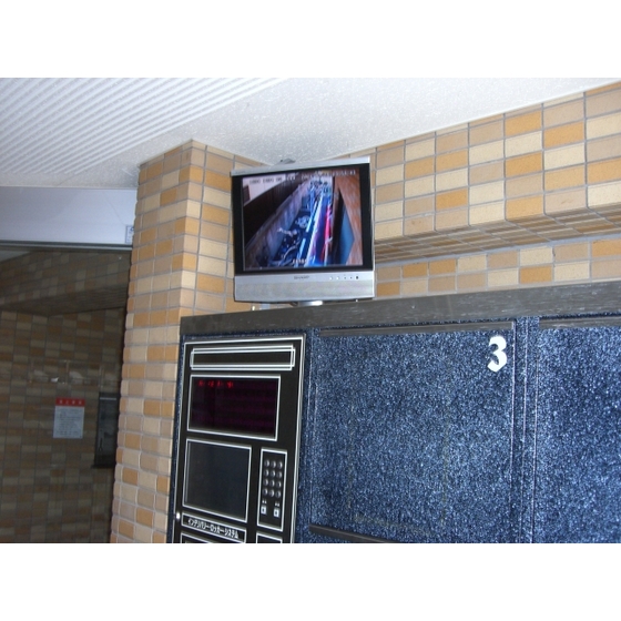 Entrance. surveillance camera