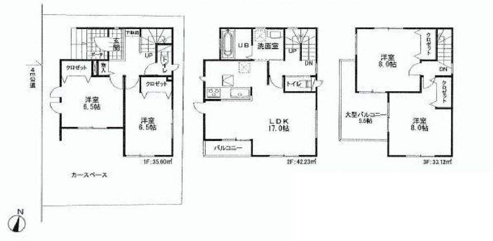 Floor plan. 29,800,000 yen, 4LDK, Land area 90.42 sq m , Building area 110.95 sq m