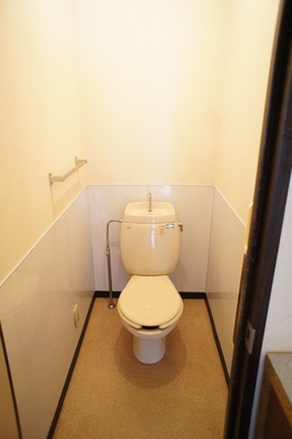 Toilet. Bus toilet by