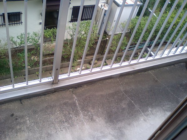 Balcony. Facing south