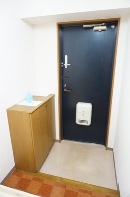 Entrance. With cupboard