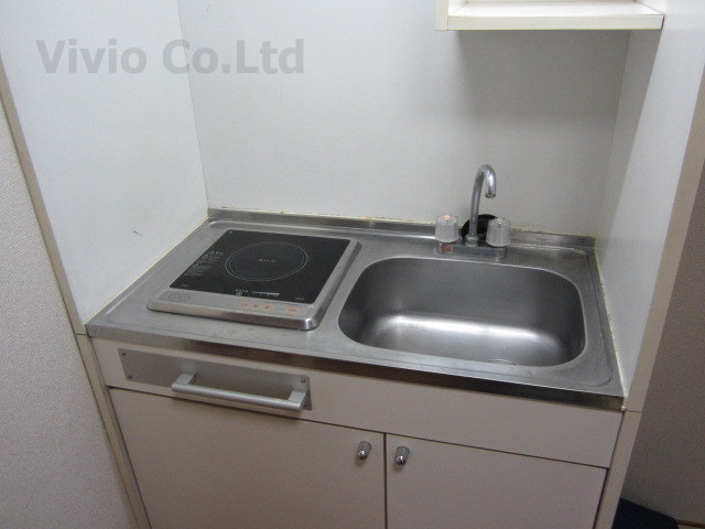 Kitchen. Electric stove equipped.