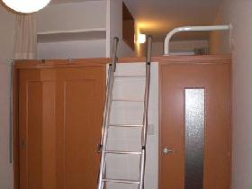 Living and room. Lofted room