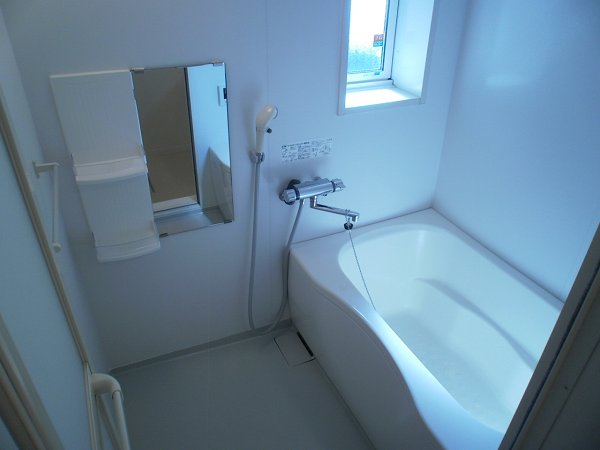 Bath. Mirror is a photo of the same type.