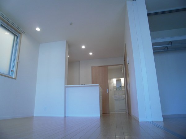 Living and room. Mirror is a photo of the same type.