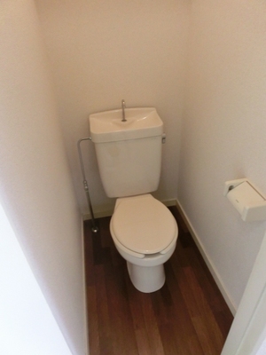 Toilet. Bus is a toilet