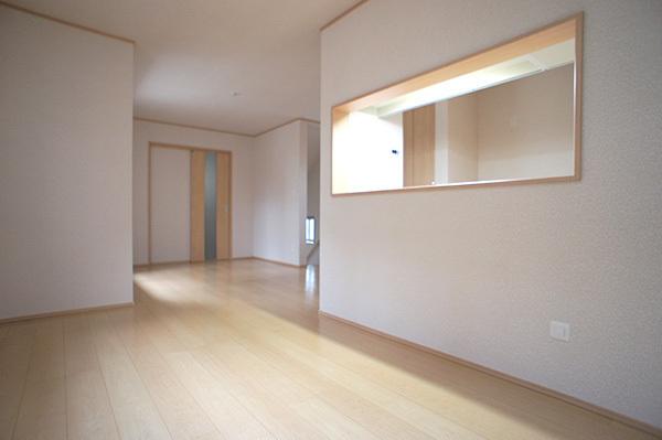 Living. Sunny space shine in a bright light from the south