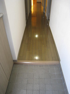 Entrance. Welcome back! This is an image I opened the front door