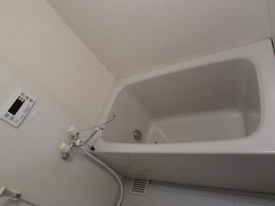 Bath. Hot water supply with reheating happy family