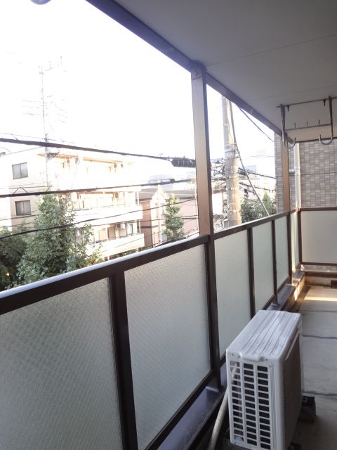 Balcony. Easy to use is wide veranda