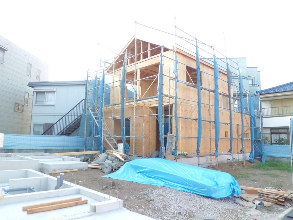 Local appearance photo. Wooden assembled panel construction!  Earthquake-proof ・ Wind resistant highest grade acquisition! IDS method! 