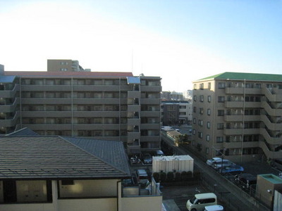 View. In south-facing sunny pat