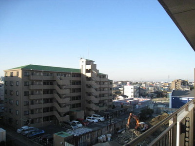 View. In south-facing sunny pat