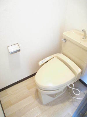 Toilet. Washlet is with!