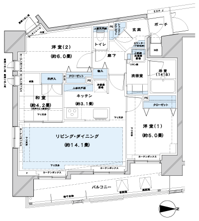 Floor: 3LDK + SIC, the occupied area: 67 sq m