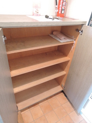 Entrance. There is also a cupboard