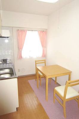 Living and room. Model room implementation in