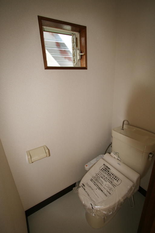 Toilet. It was washlet installation of peace of mind