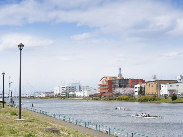 Surrounding environment. Todakoen regatta stadium (about 1800m ・ Bicycle about 9 minutes)
