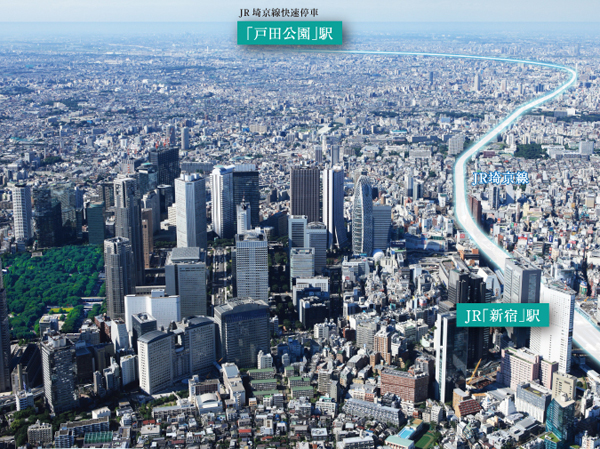 Surrounding environment. Downtown proximity