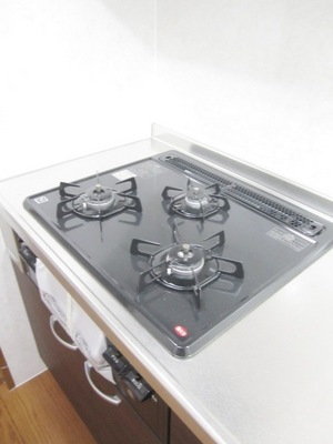 Kitchen. 3-neck gas stove