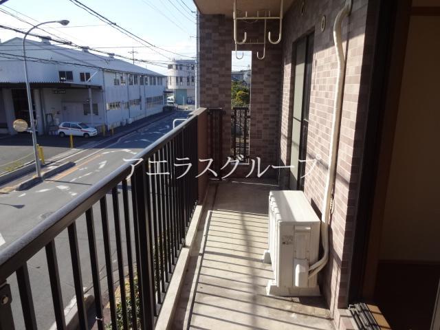 Balcony. Your laundry is here