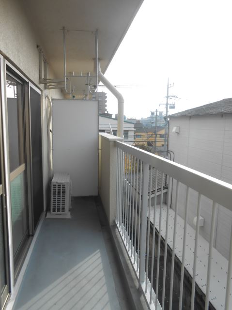 Balcony. Easy to use is wide veranda