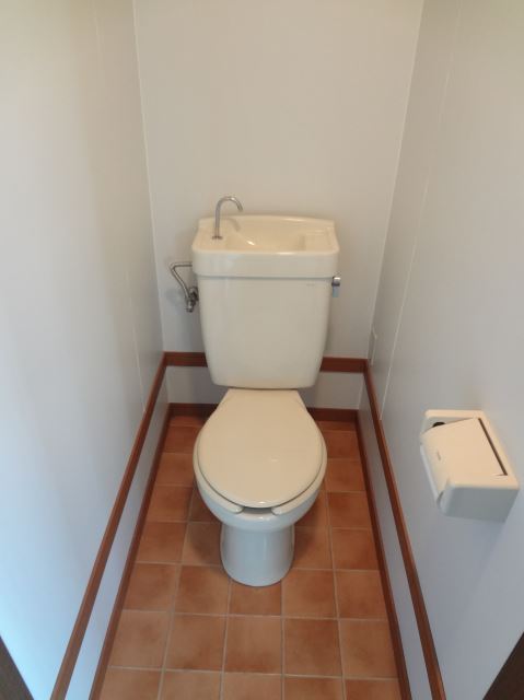 Toilet. Popular bus Restroom!