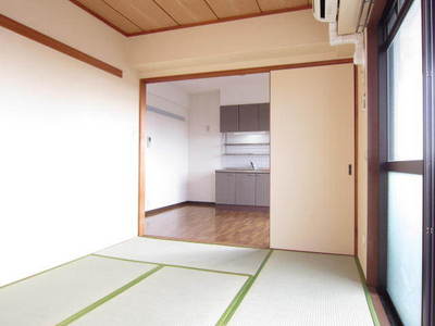 Living and room. Bright Japanese-style room