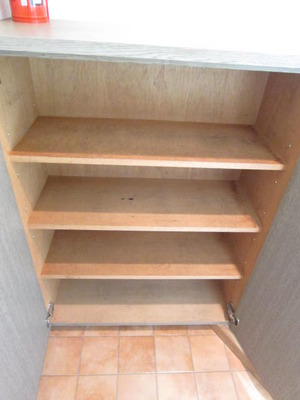 Entrance. There is also a cupboard