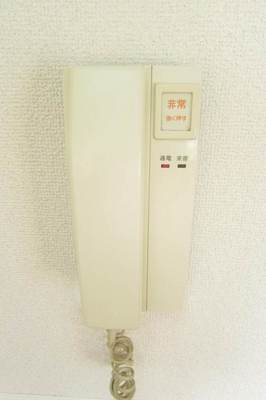 Other Equipment. Peace of mind even when the visitor Because with intercom