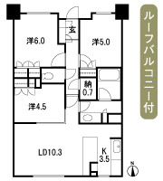 Floor: 3LDK + N, the occupied area: 65.03 sq m, Price: TBD